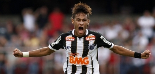 Brazilský fotbalový zázrak Neymar.