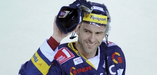 Kapitán libereckých hokejistů Petr Nedvěd.