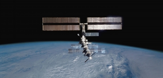 Mezinárodní vesmírná stanice.
