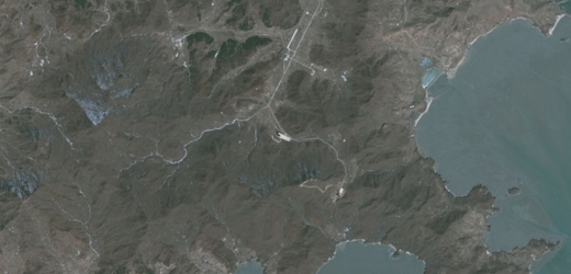 Satelitní snímek.