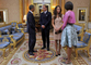 Čtyřiadvacátého května se pár setkal v Buckinghamském paláci s americkým prezidentem Barackem Obamou a jeho manželkou Michelle. 