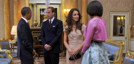 Čtyřiadvacátého května se pár setkal v Buckinghamském paláci s americkým prezidentem Barackem Obamou a jeho manželkou Michelle.