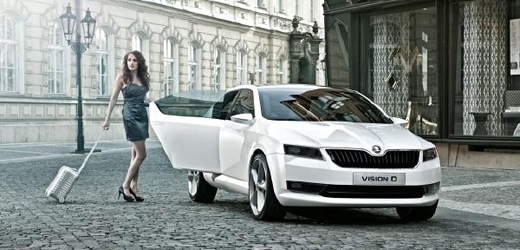Koncept Škoda VisionD ukazuje, jak bude vypadat příď příštích modelů značky.