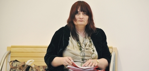 Dana Lysáková (KSČM) u čtvrtečního soudu.