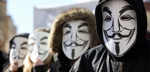Hackeři z hnutí Anonymous napadli údajně stránky britského ministerstva (ilustrační foto).