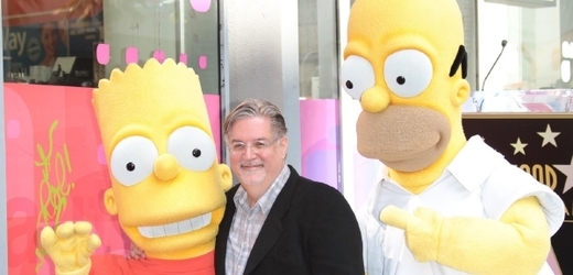 Matt Groening a jeho populární žluté postavičky.