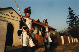 Napoleonští vojáci pochodují po Česku i v dnešních dobách.