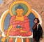 Nesourodá dvojice: Buddha a turista. 