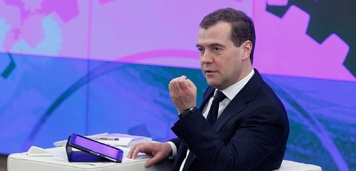 Dimitrij Medveděv bude zanedlouho ve funkci ruského prezidenta vystřídán Vladimirem Putinem, který po r. 2000 zavedl kontrolu vlády nad médii (ilustrační foto).