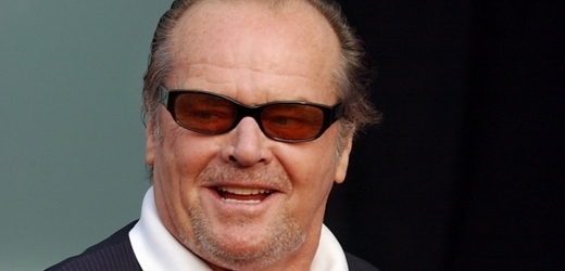 Americký herec Jack Nicholson.