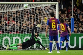 Neproměněná penalta Lionela Messiho.