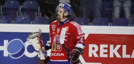 Kapitán českých hokejistů Tomáš Plekanec.