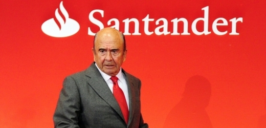 Vládce Banco Santander Emilio Botín.