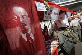 Na Výstavišti by nemohl chybět ani Vladimir Iljič Lenin.