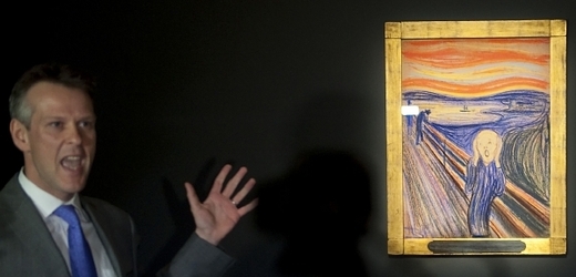V aukční síni Sotheby's jde do dražby dílo malíře Edvarda Muncha Výkřik.