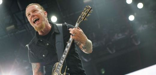 Frontman Metalliky James Hetfield.