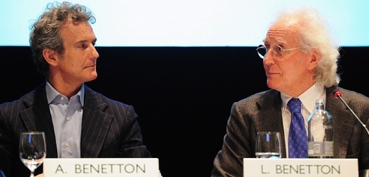 Alessandro Benetton a Luciano Benetton.