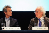 Alessandro Benetton a Luciano Benetton.