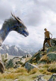 Fotografie z filmového přepisu knihy Eragon.