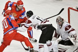 Hokejisté Ruska duel s Lotyšskem zvládli.