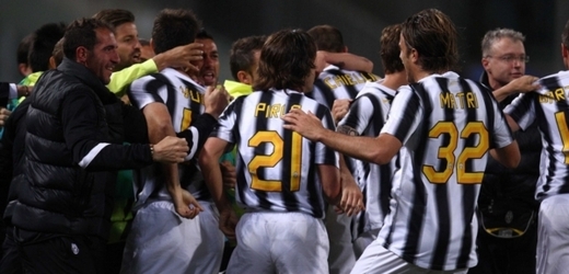 Juventus slaví titul.