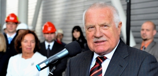 Prezident Václav Klaus.