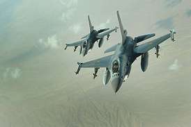 F-16 nad Afghánistánem.