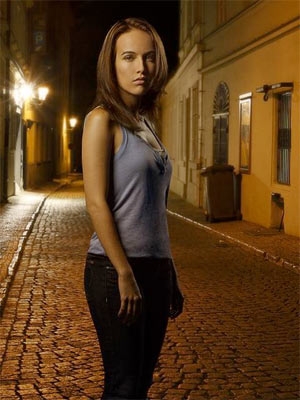 Tereza Voříšková jako seriálová Oksana.