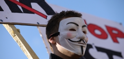 Hackeři z hnutí Anonymous napadli stránky amerického ministerstva (ilustrační foto).