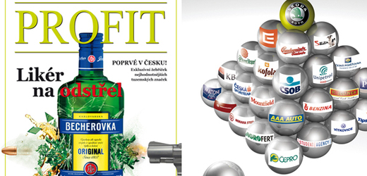 V novém čísle časopisu PROFIT se dozvíte, kterých 100 českých značek patří mezi nejcennější.
