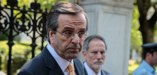 Šéf Nové demokracie Antonis Samaras.