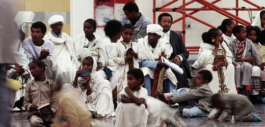 Etiopané v Tel Avivu (ilustrační foto).