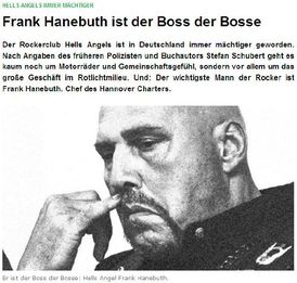 Frank Hanebuth v listu Neue Presse.