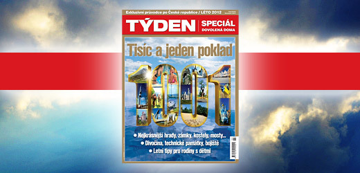 Časopis TÝDEN připravil speciální vydání s názvem 1001 českých pokladů.