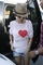 Zpěvačka Cheryl Coleová se pochlubila v Santa Monice tričkem s nápisem Nechala jsem srdce v Beverly Hills.