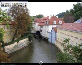 Takhle vypadá na Street View pražská Kampa.