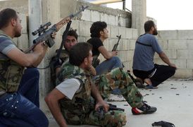Bojovníci FSA v akci.