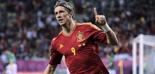 Španělský útočník Fernando Torres.