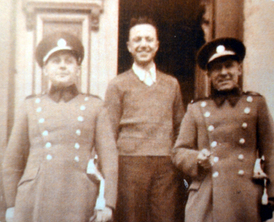 Policista Karel Kněz (vlevo), který spáchal sebevraždu.