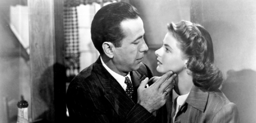 Humphrey Bogart a Ingrid Bergmanová v legendární Casablance.