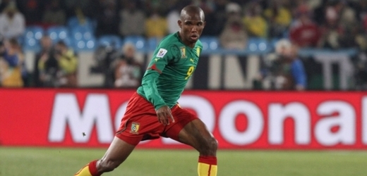 Kamerunský fotbalista Samuel Eto'o.