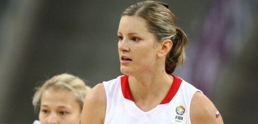 Česká basketbalistka Eva Vítečková (ilustrační foto).