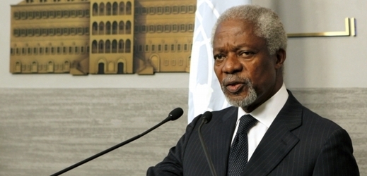 Zvláštní zmocněnec OSN a Ligy arabských států pro Sýrii Kofi Annan.