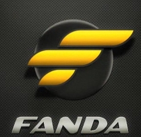 Logo FANDY - nové stanice Novy.