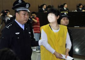 Obžalovaná před čínským soudem (ilustrační fotografie).