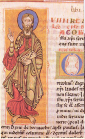 Stránka z Codexu Calixtinus.