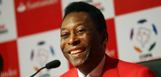 Brazilská fotbalová legenda Pelé.