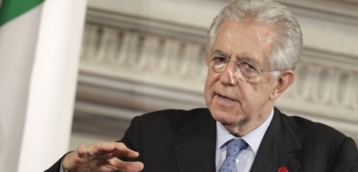 Italský premiér Mario Monti. 