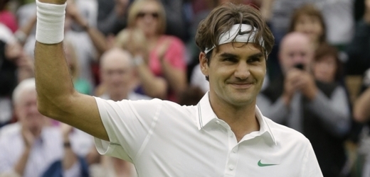 Roger Federer po semifinálovém vítězství nad Novakem Djokovičem.