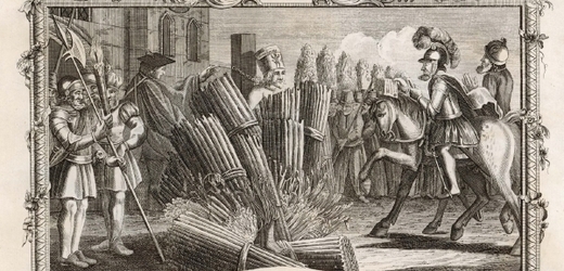 Znázornění upálení Mistra Jana Husa v Kostnici roku 1415 (ilustrační foto).